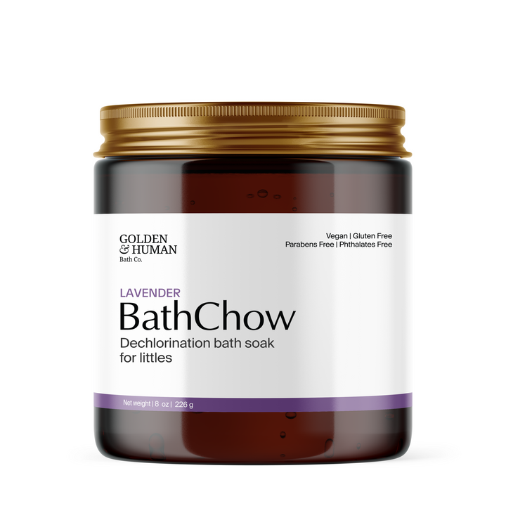 BathChow Dechlorination Bath Soak for Children- Lavender