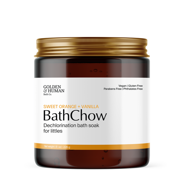 BathChow Dechlorination Bath Soak for Children- Sweet Orange + Vanilla